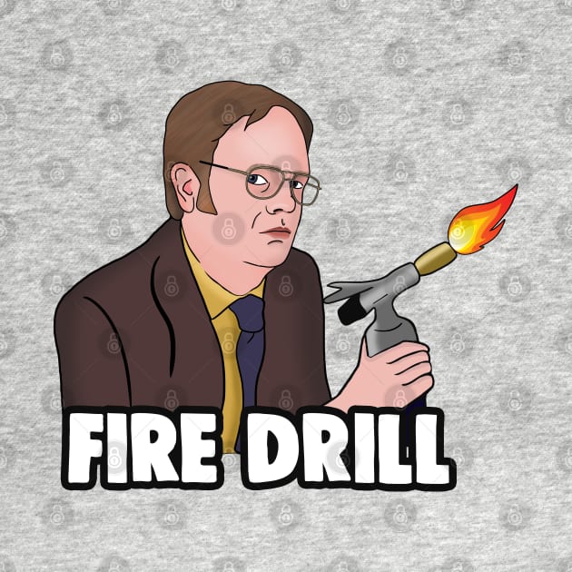 The Office Memes: Dwight Fire Drill by Barnyardy
